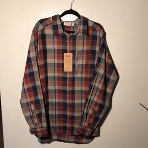 Fjallraven Mens Plaid Flannel Hike Shirt XXXL 3X